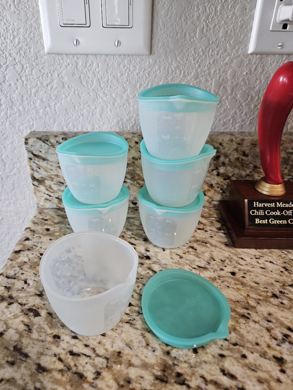 Pampered Chef Mini Freezer Bowls Set